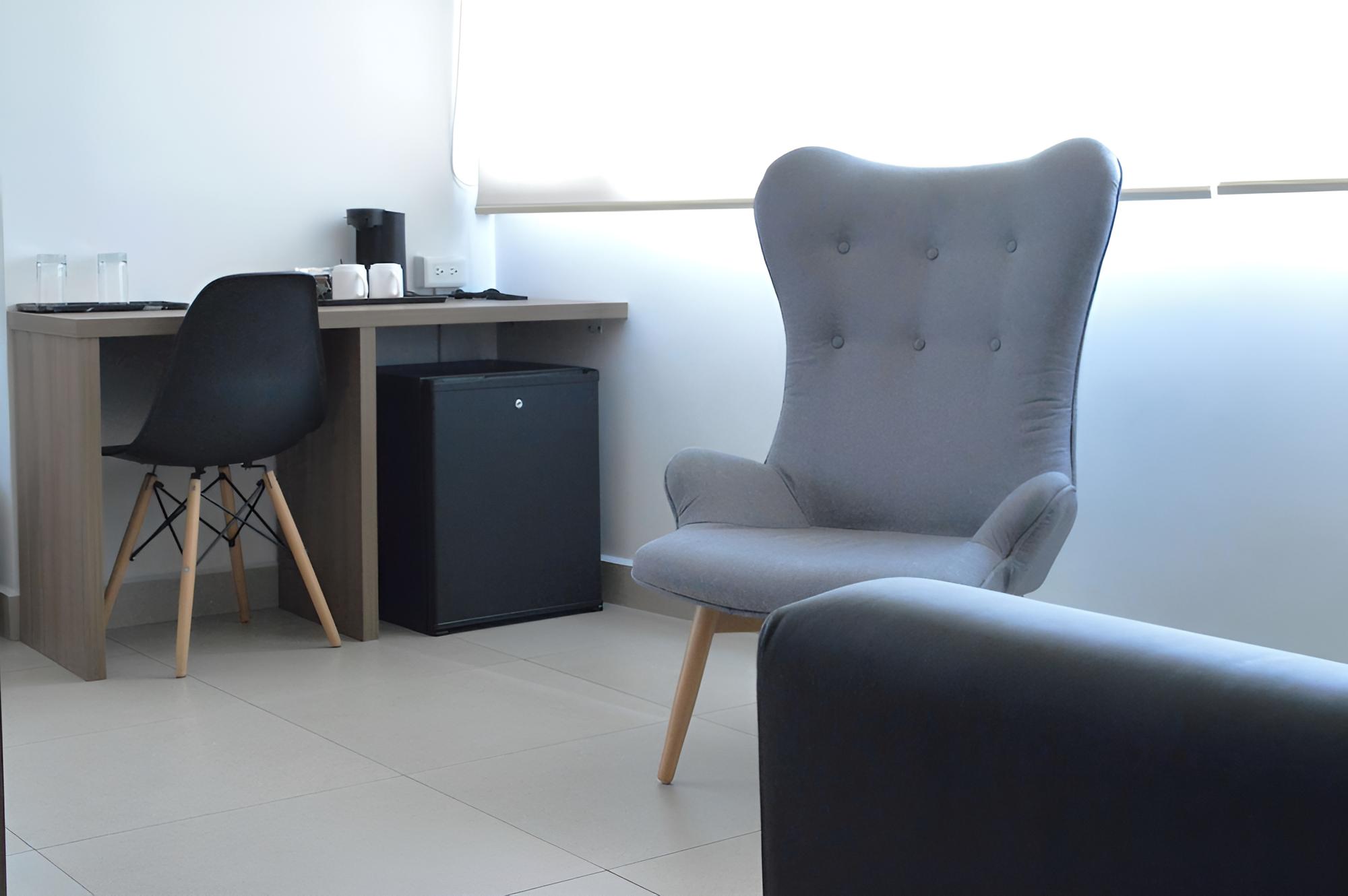 Standard Room, 2 Queen Beds, Refrigerator, City View (with Single Sofabed)