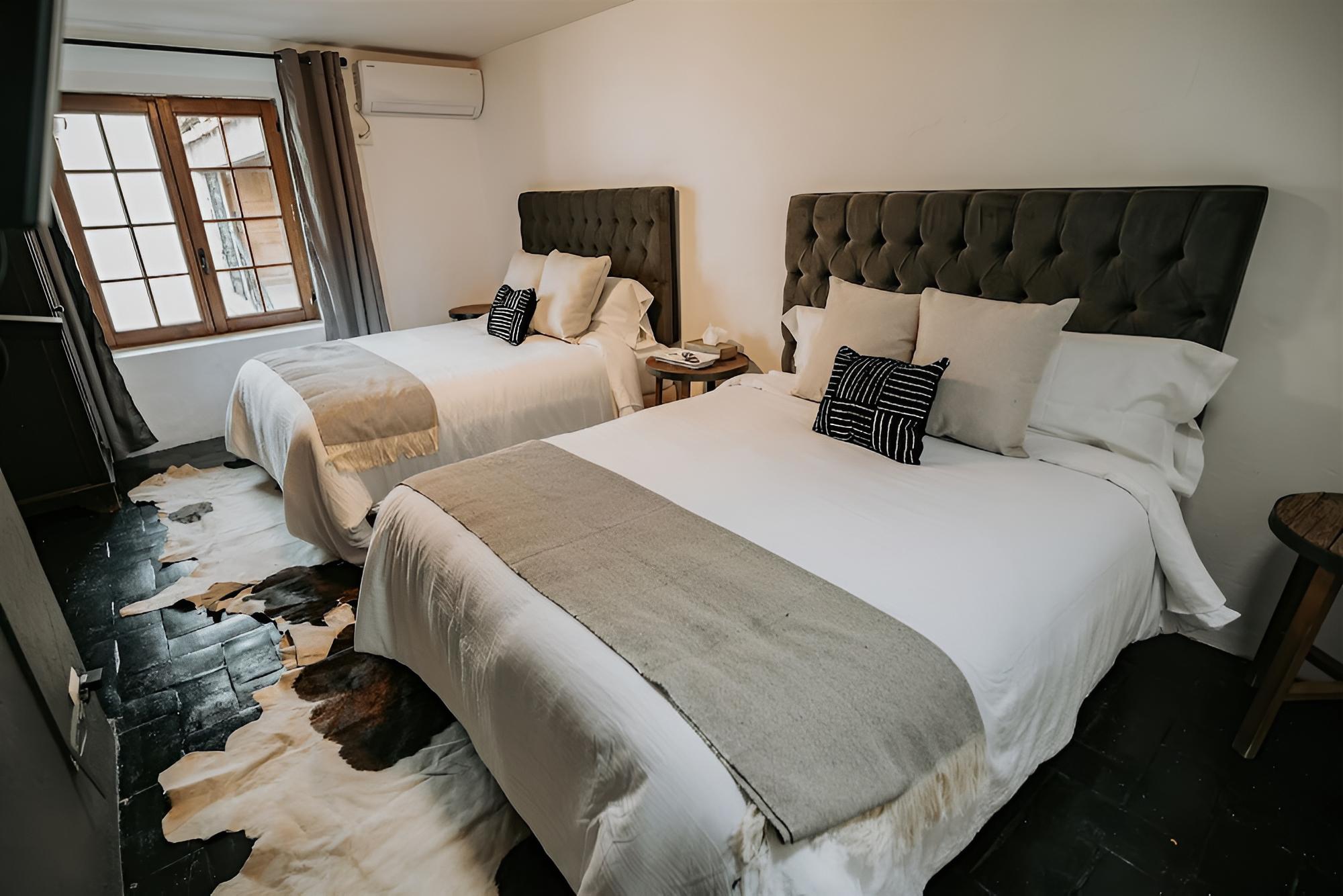 Design Double Room, 2 Double Beds, Courtyard View