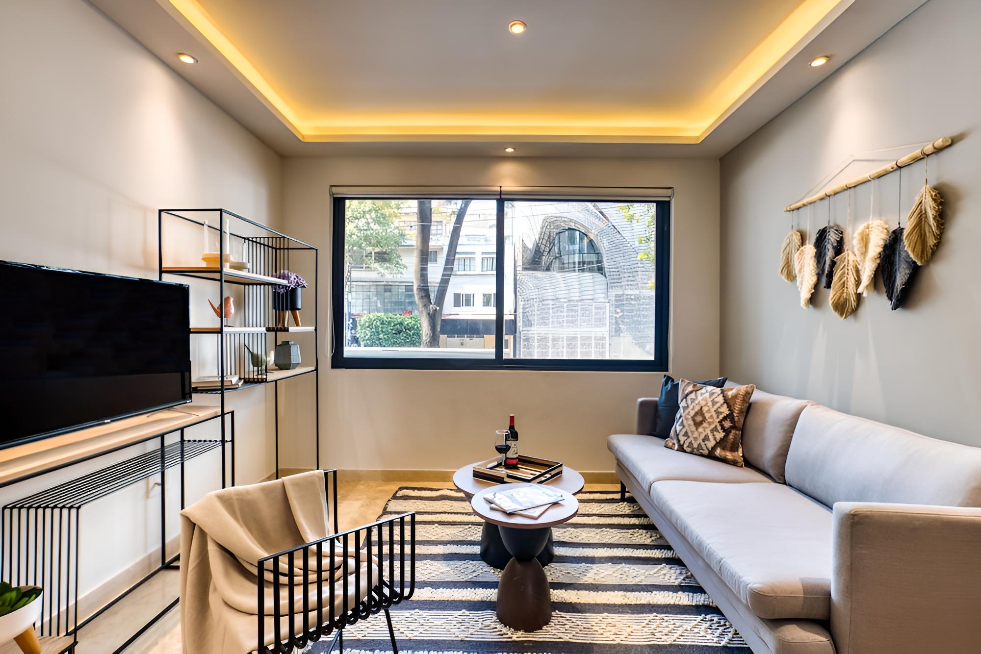 Two-Bedroom Apartment with Private Rooftop