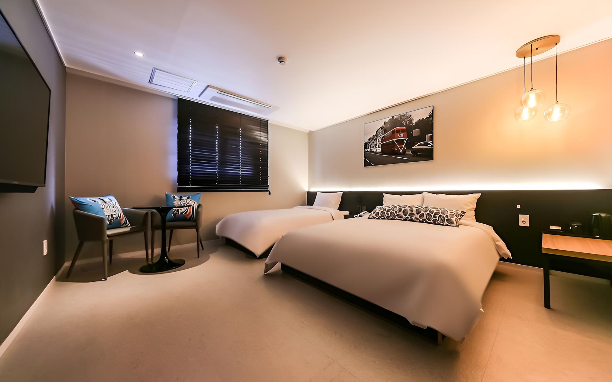 Room (Deluxe Room - 2BED (bidet / hotel-sty)