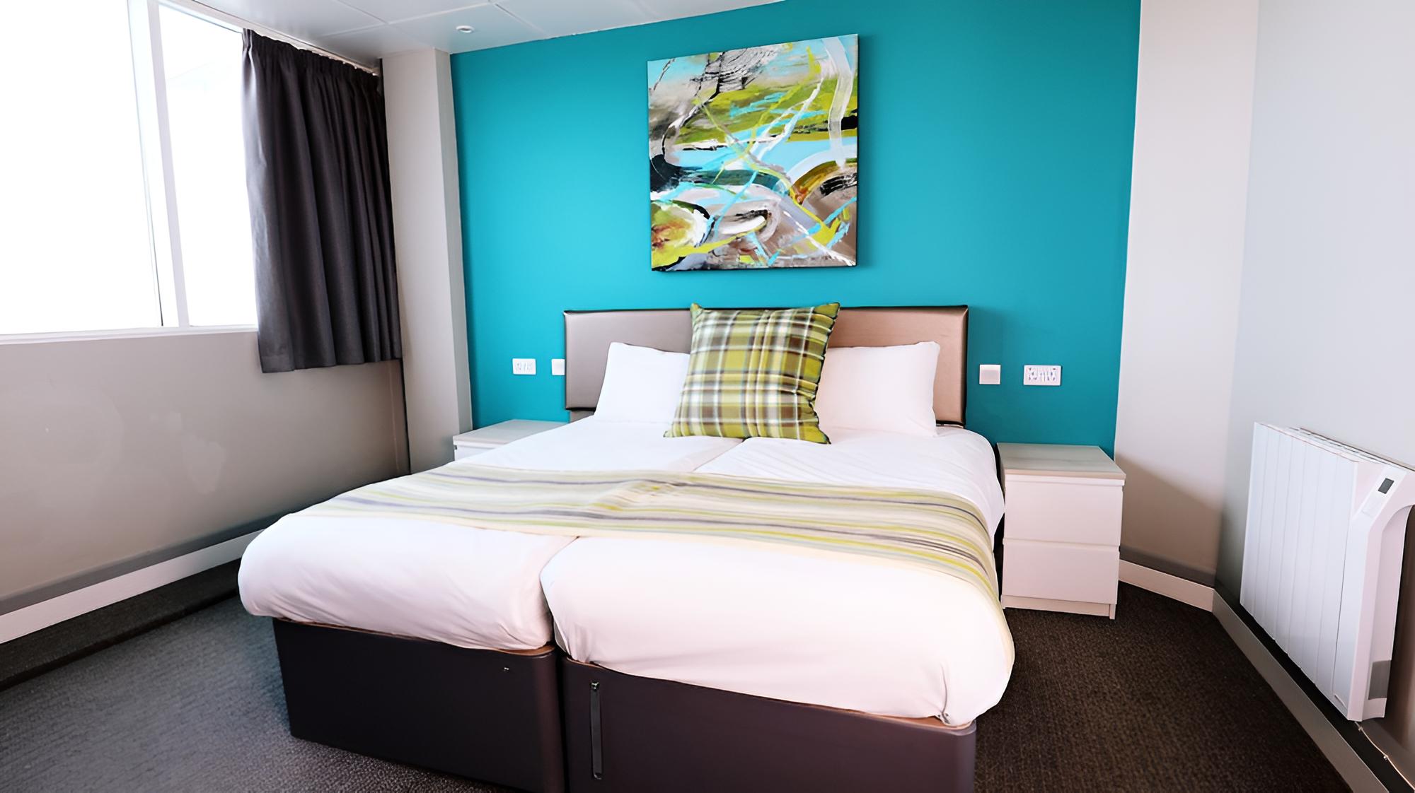(Top Floors) Deluxe Twin room with view