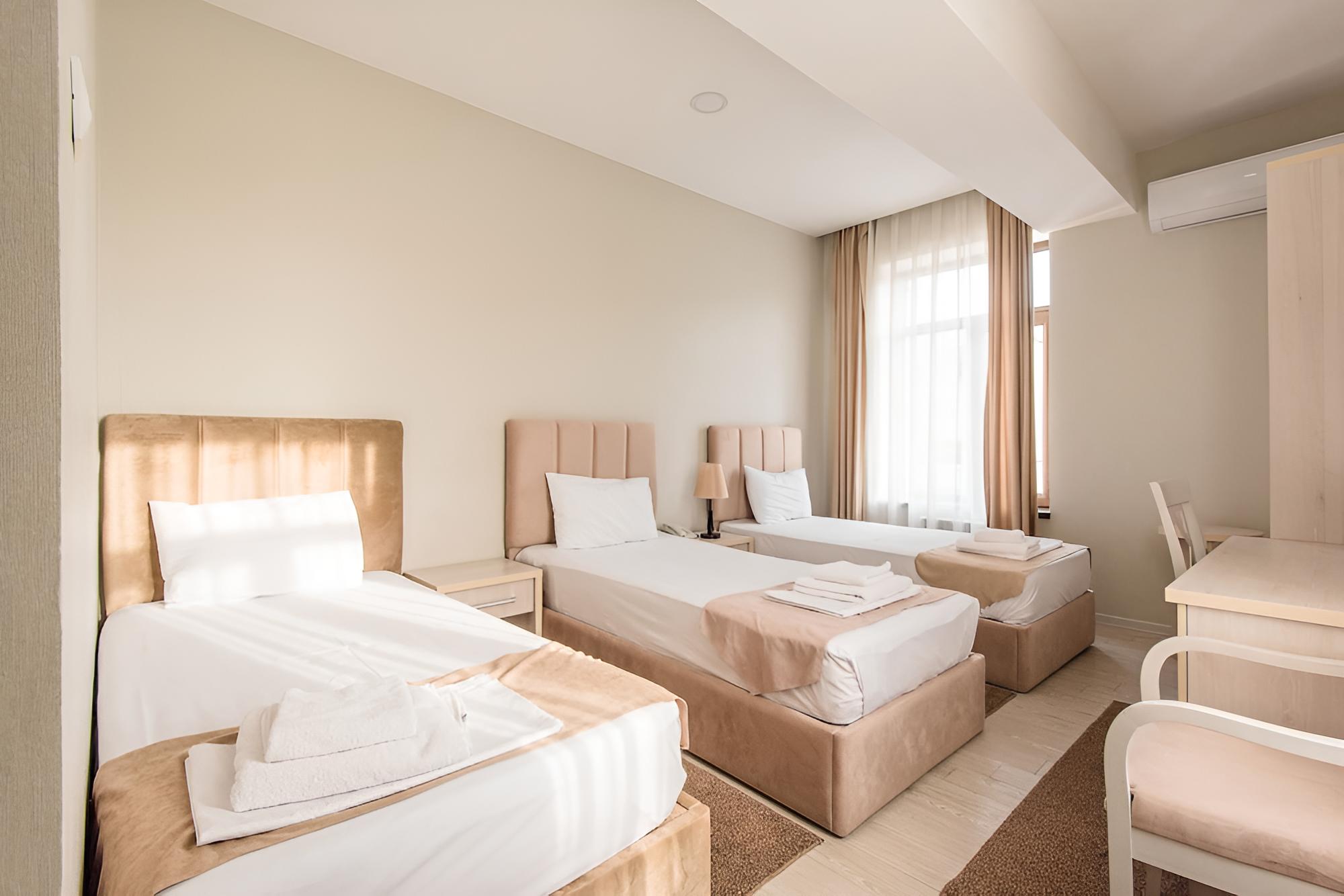 Standard Triple Room, 3 Twin Beds, Non Smoking, City View