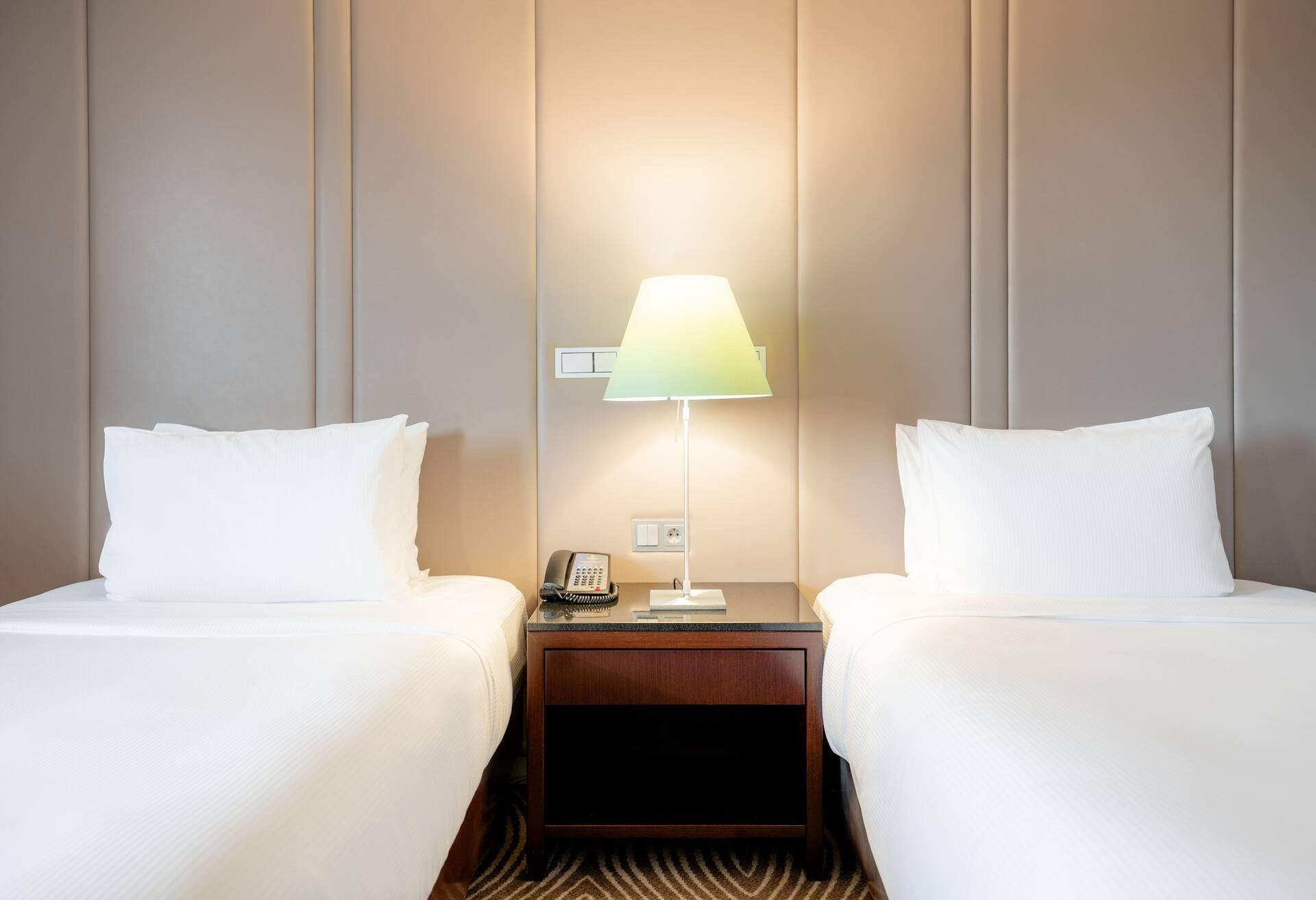 Twin Guest Room with Dome View