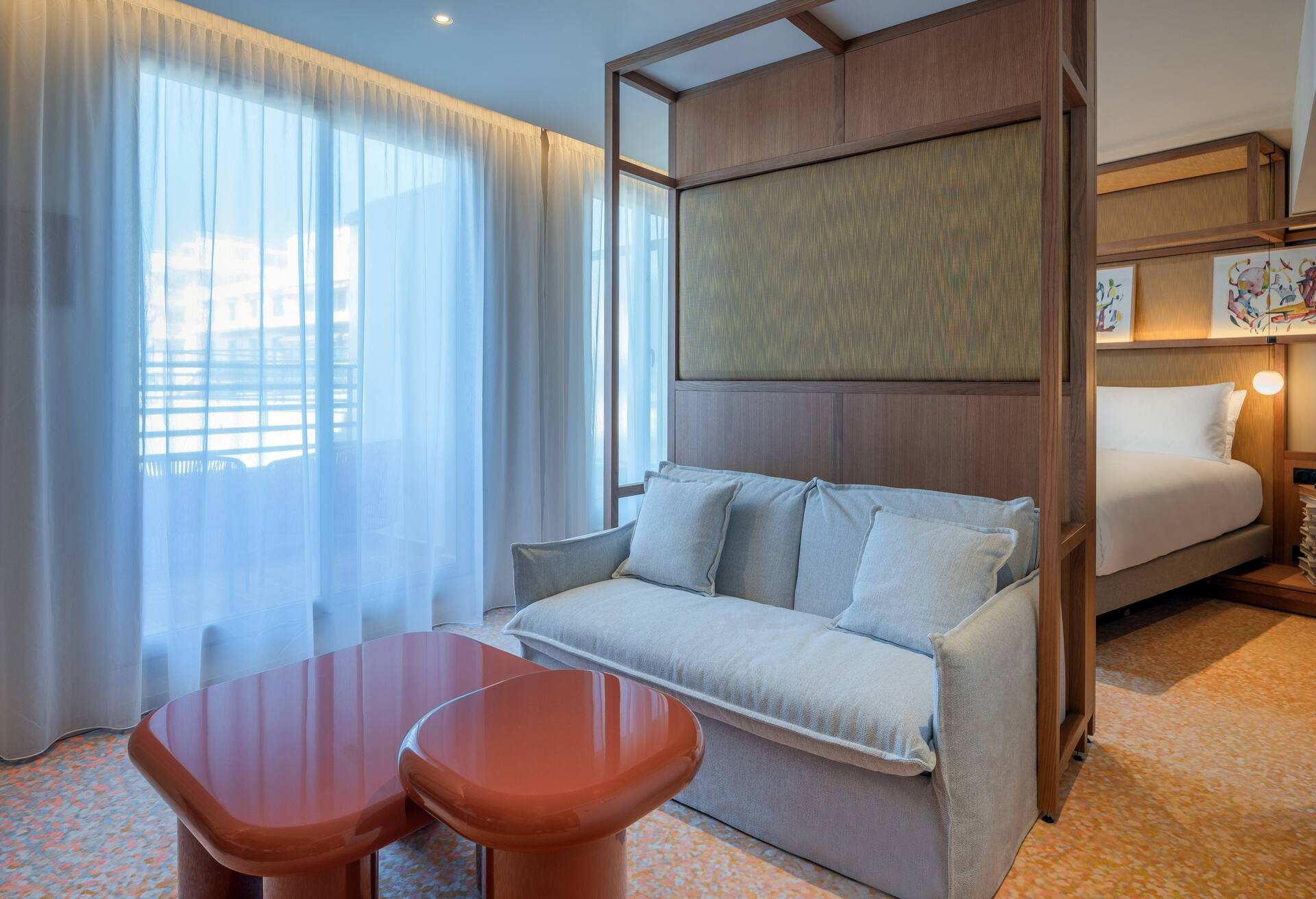 King Junior Suite with Partial Sea View