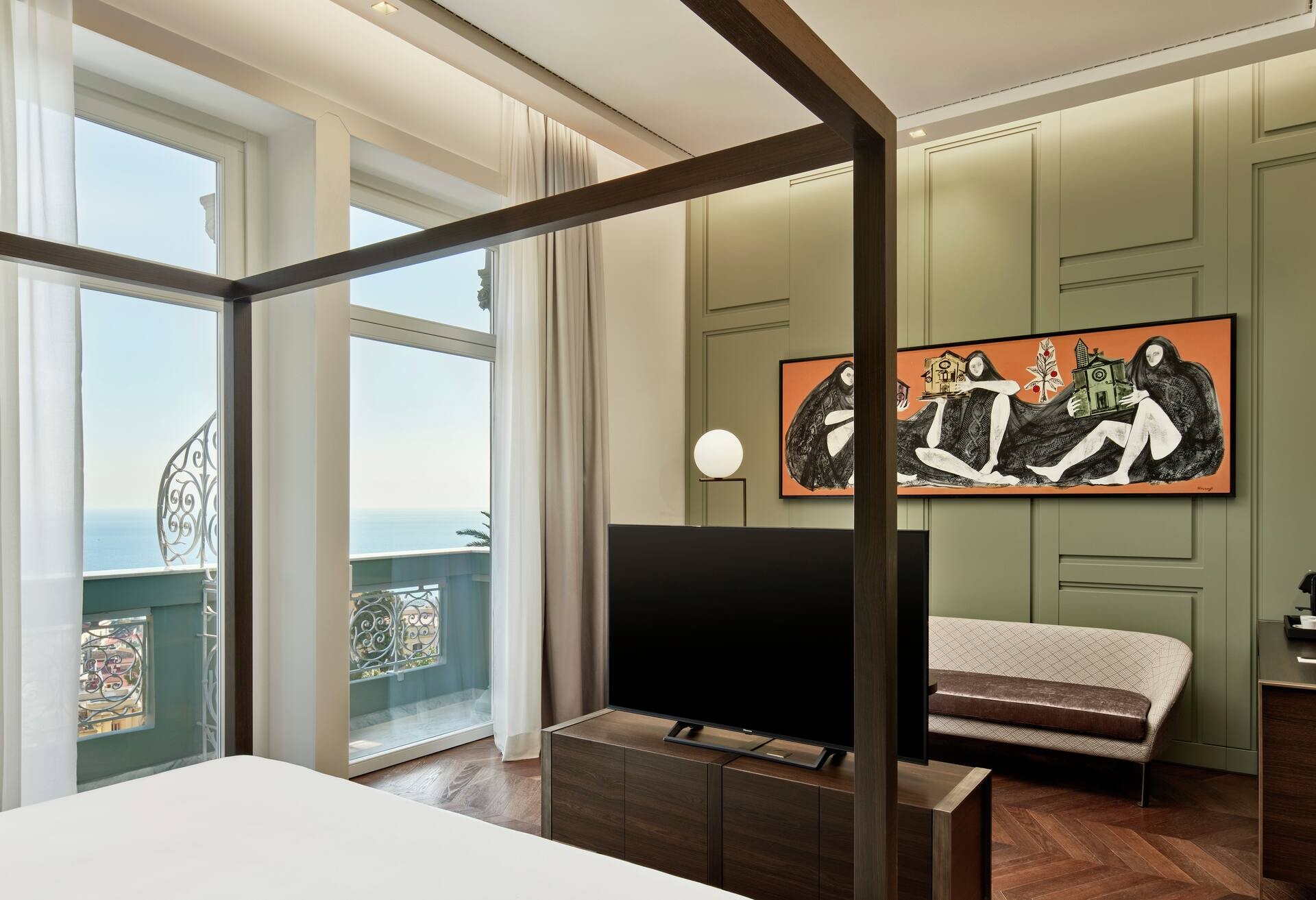 King Junior Suite Donna Regina with Sea View