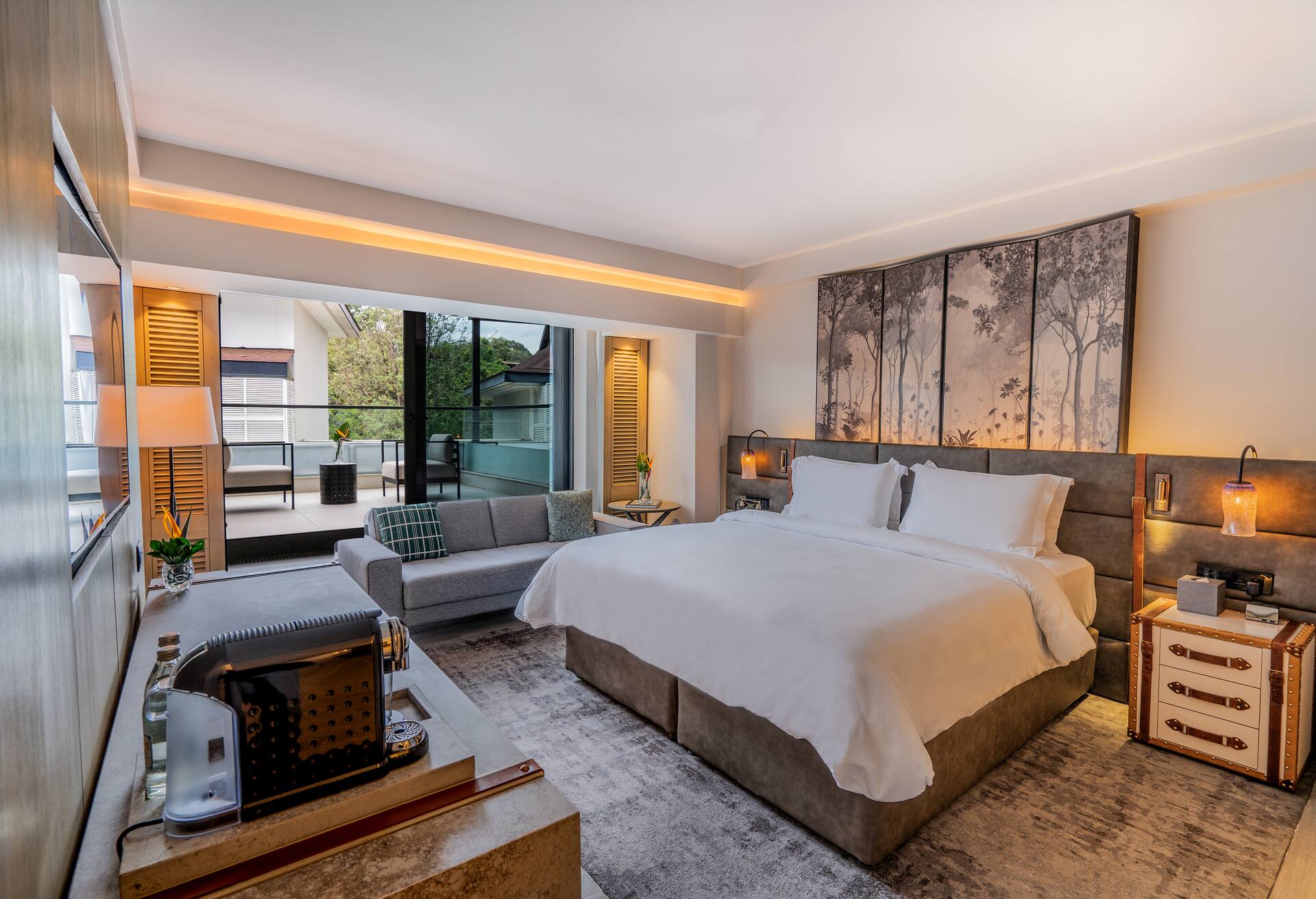 Serene King Deluxe Room with Terrace photo 1