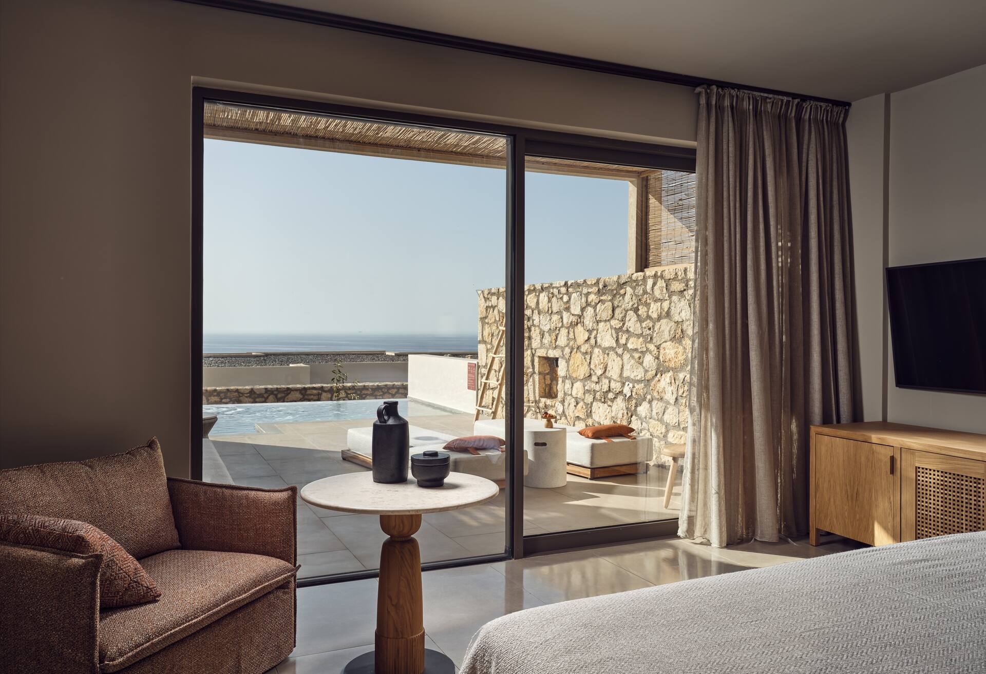 King Grand Deluxe Rm - Sea View-private Pool