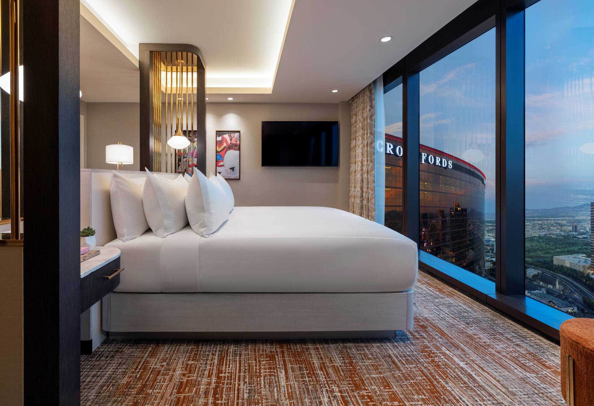 Cw City View Entertainment Suite - 1 King