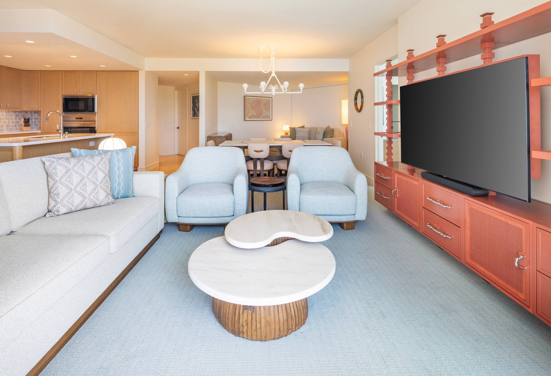 Premium 2 Bedroom Partial Ocean Suite - Den thumbnail 5