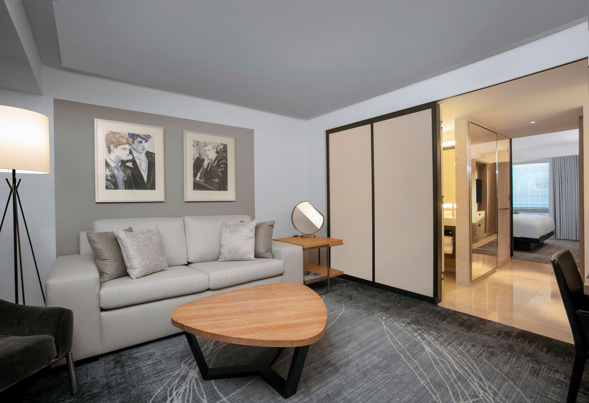 Deluxe Suite with One King Bed and Sofa Bed