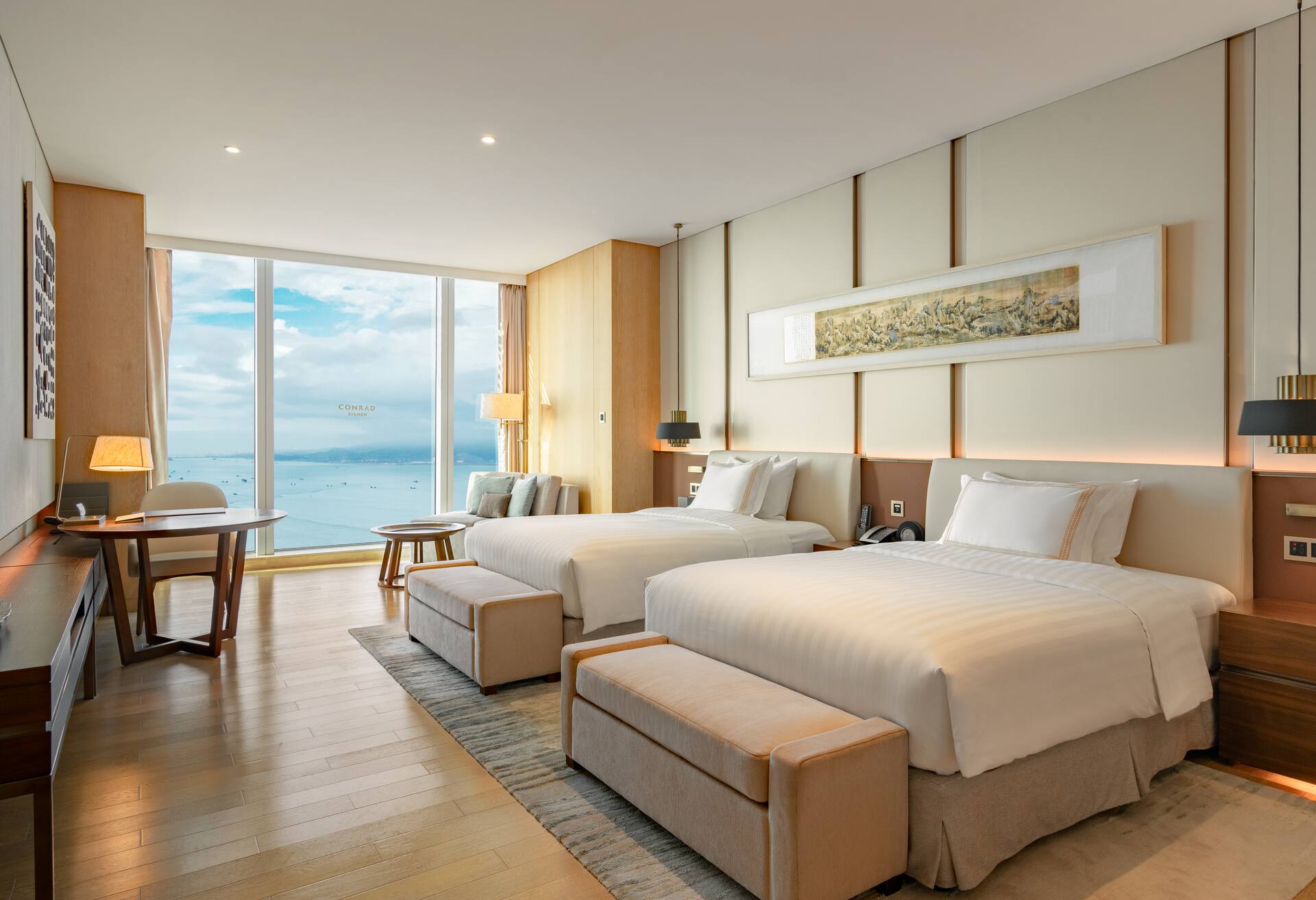 2 Queen Beds Sea View
