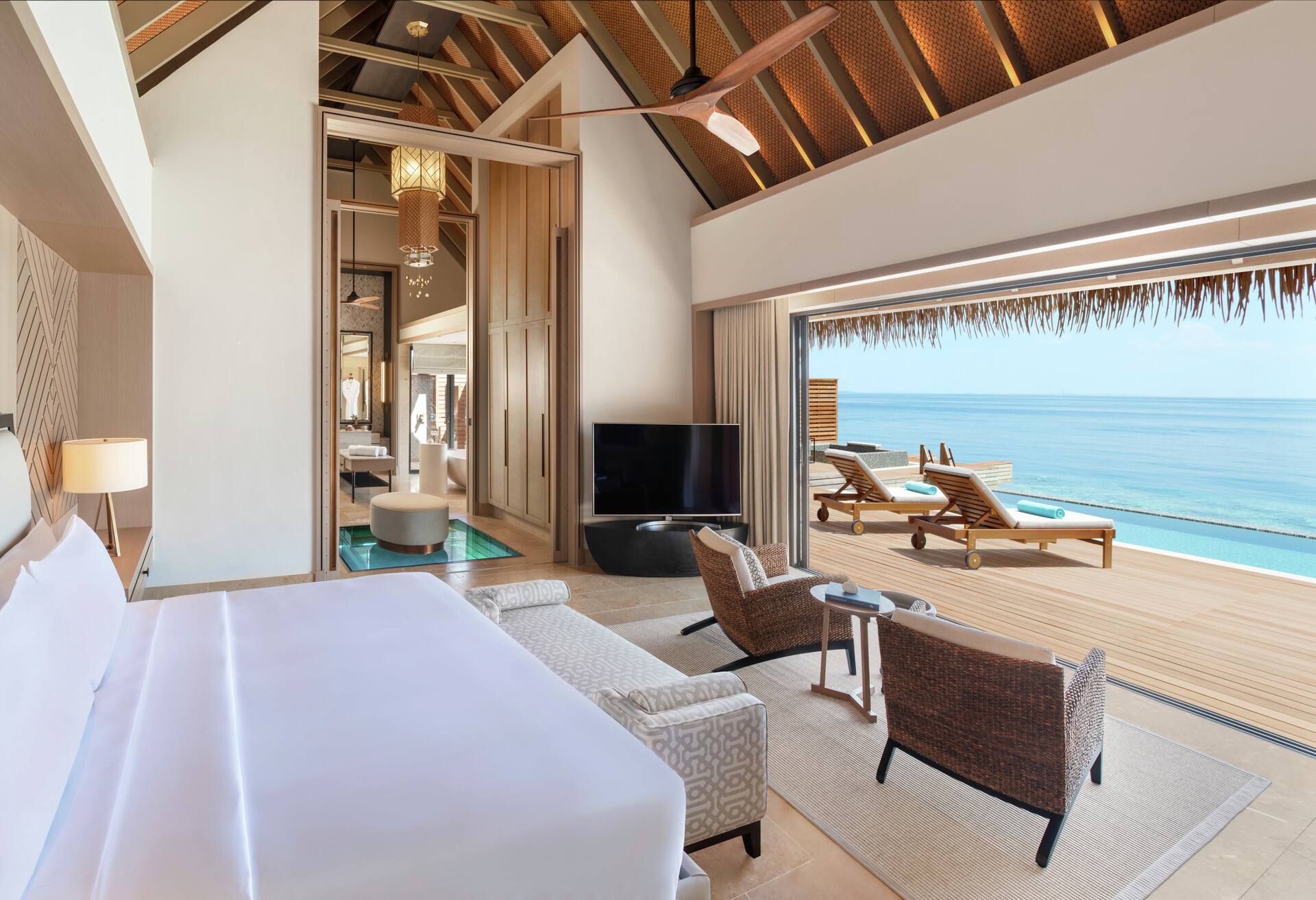 Three Bedroom Overwater Villa With Pool