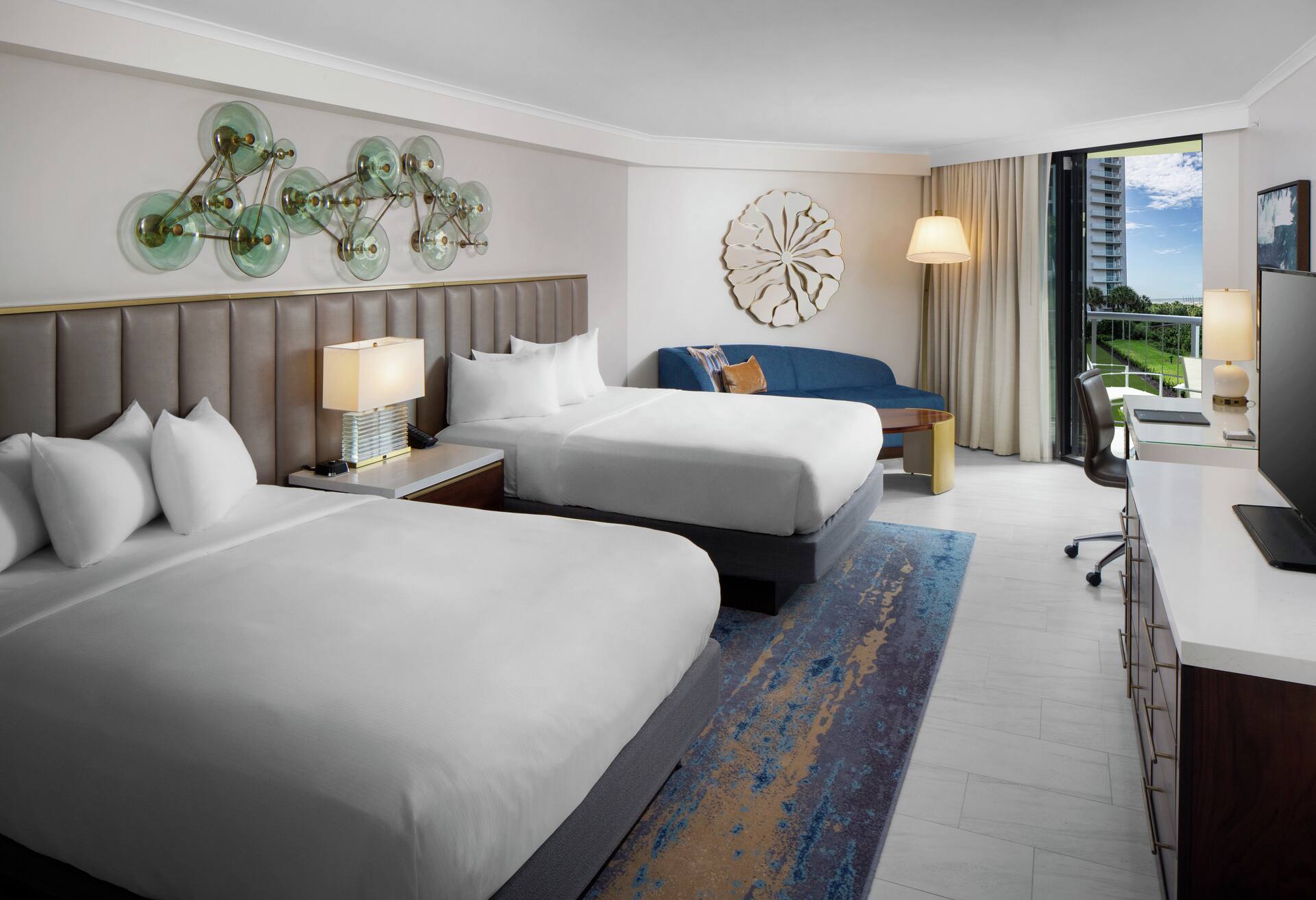 2 Queen Bed Ocean View