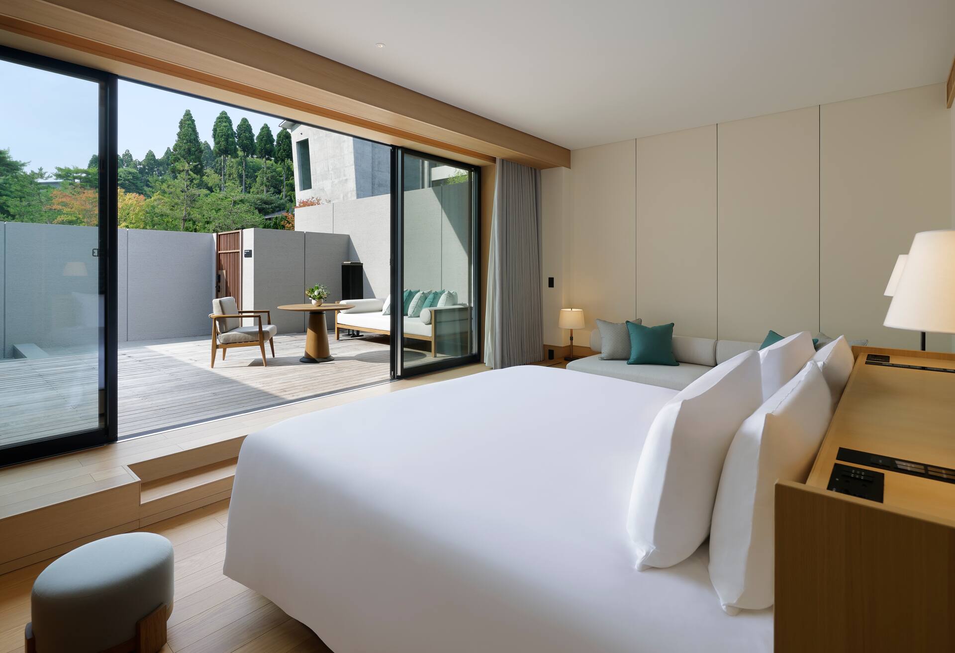 Poolside Terrace Room