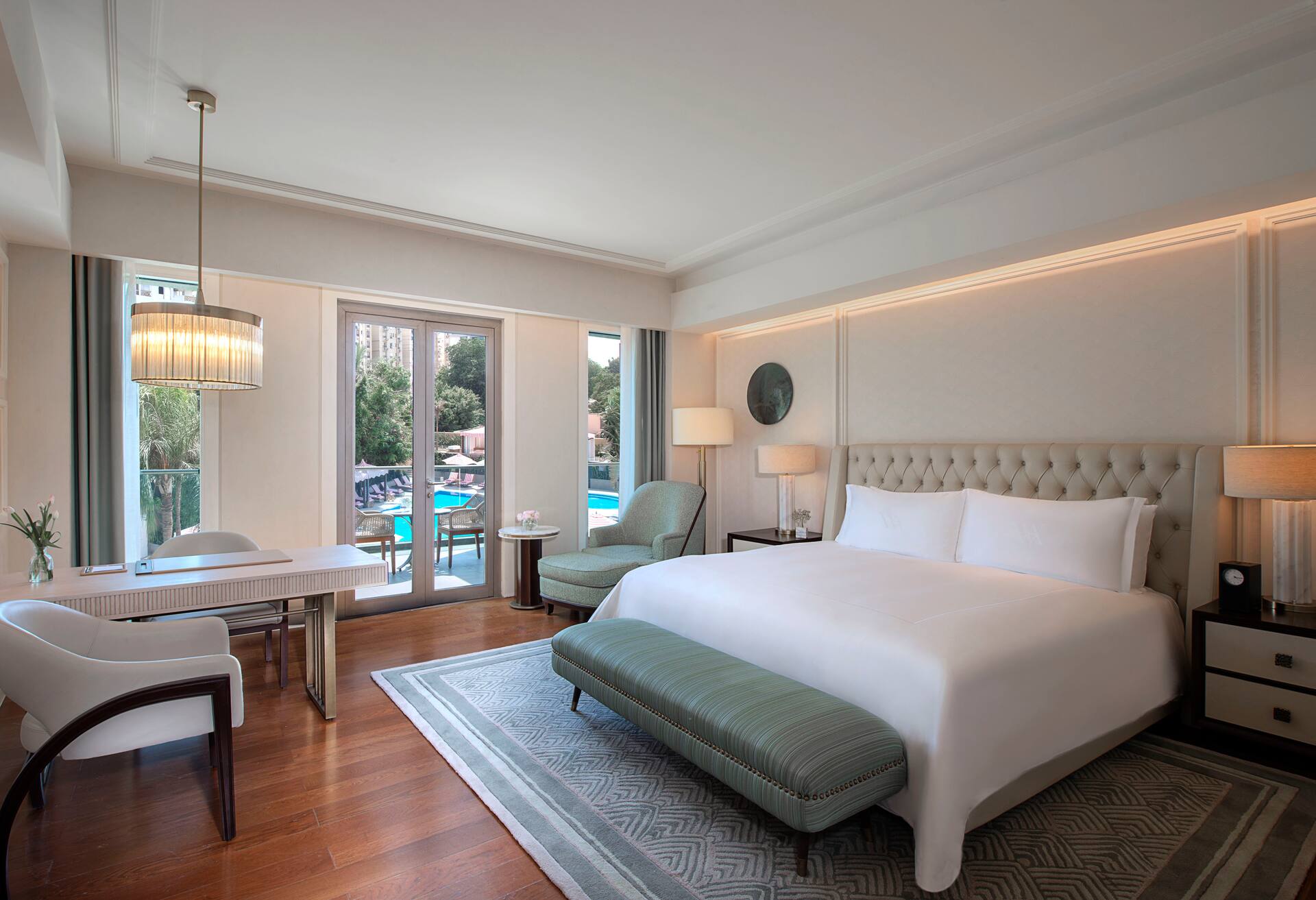 King Premier Room with Balcony and Pool View