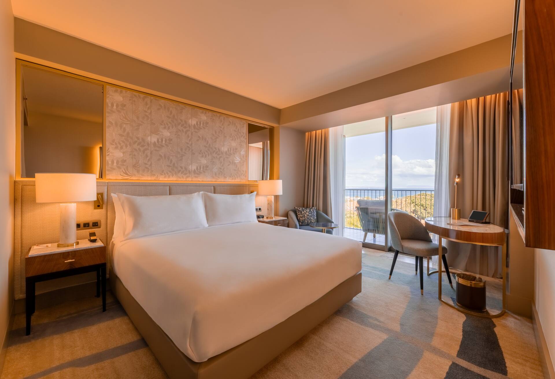 King Cascais Zimmer Premium Meerblick Balkon