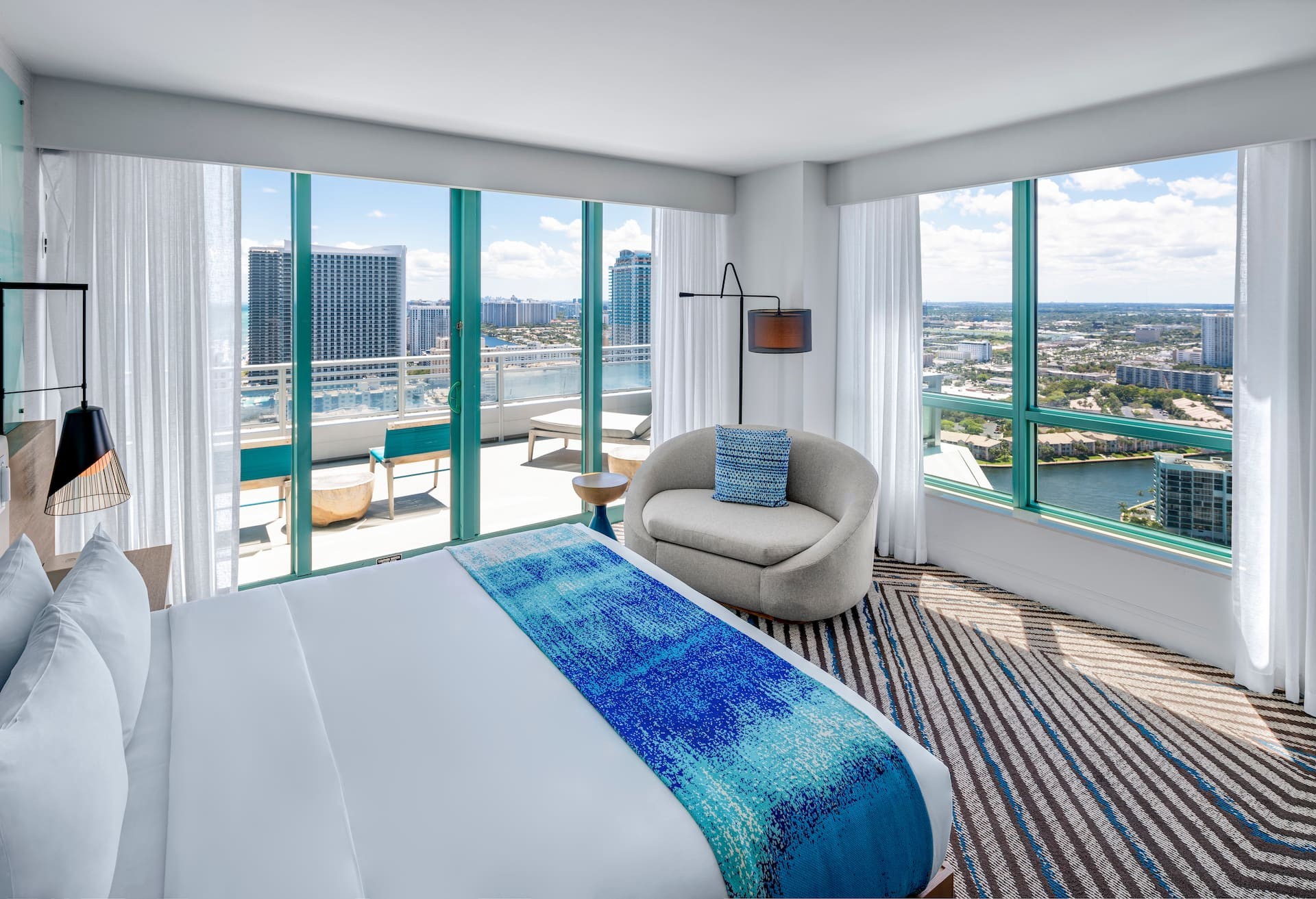 1 King Bed Presidential Sunset Balcony