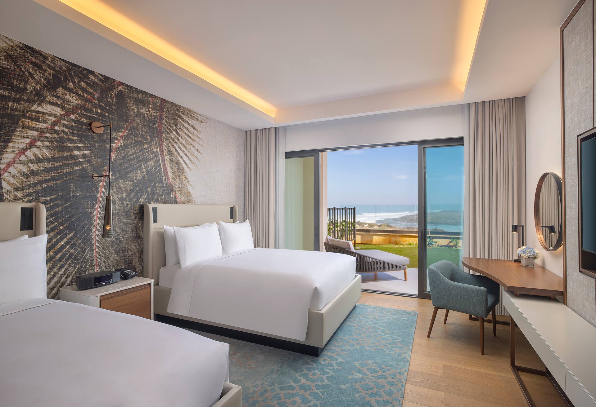 Two Queen Beds Deluxe Room with Ocean View