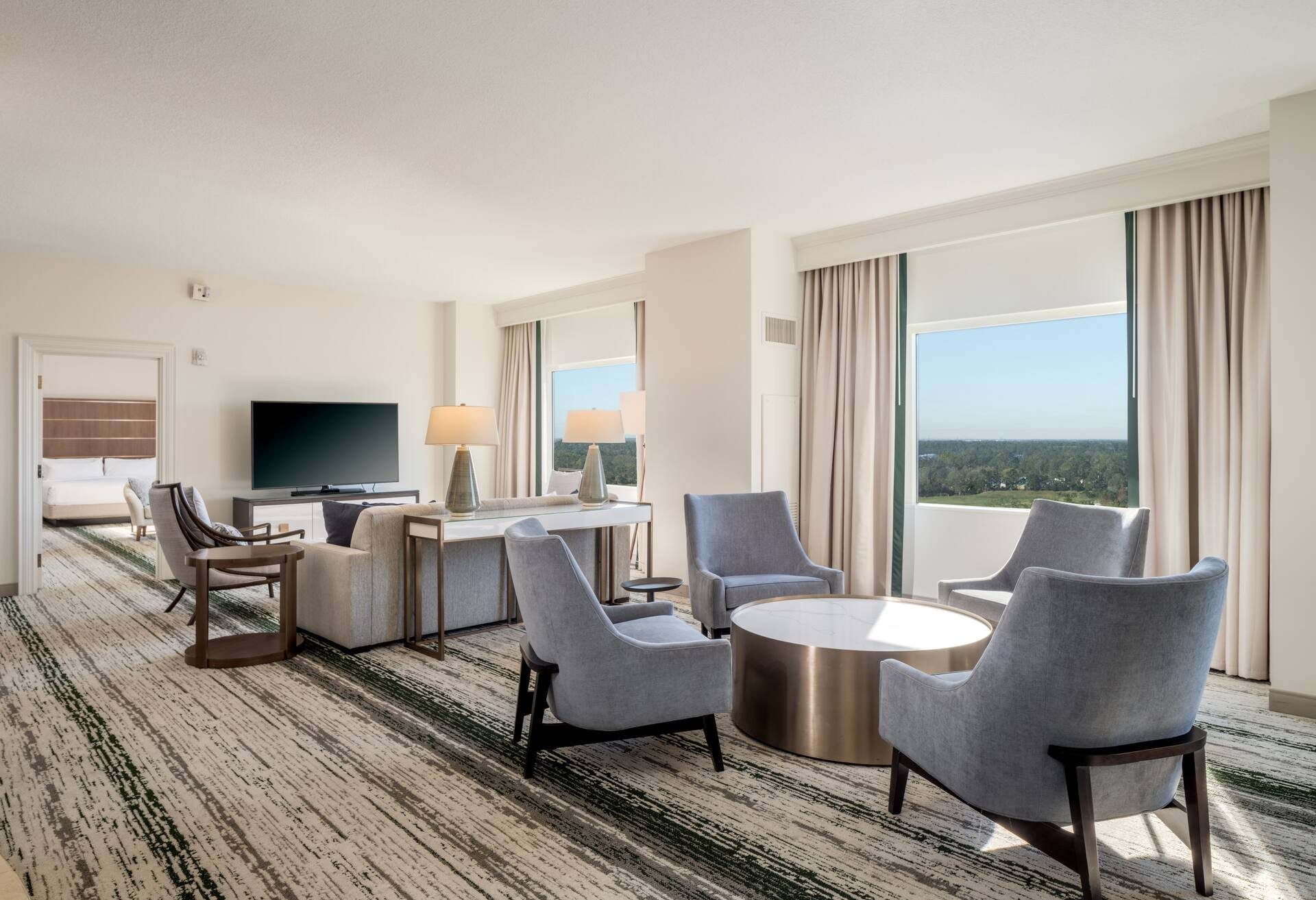 Queen Room with Two Queen Beds - Disney Springs View thumbnail 6