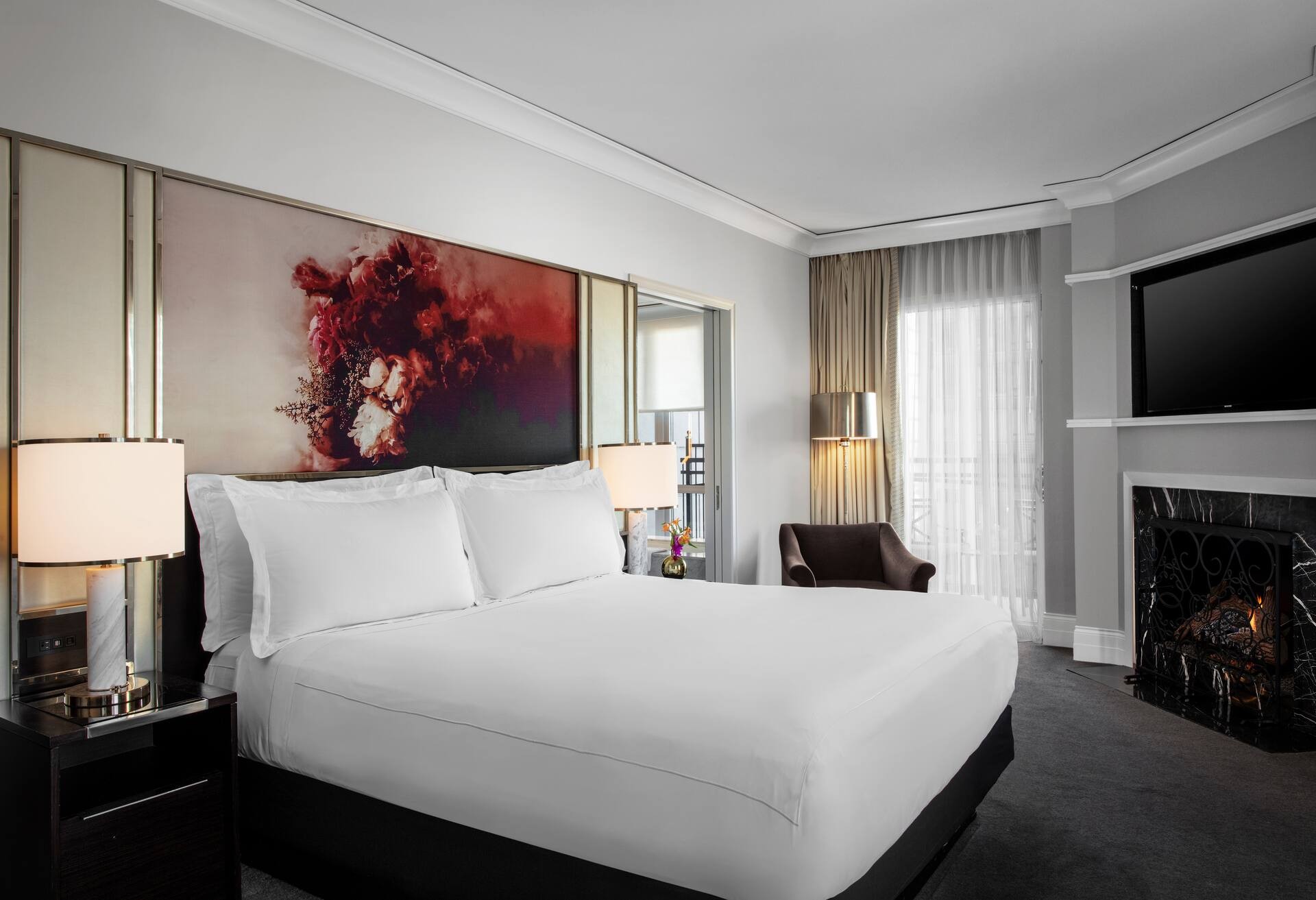 Terrace King W/ Fireplace-mb/hr Acc W/ri Shwr