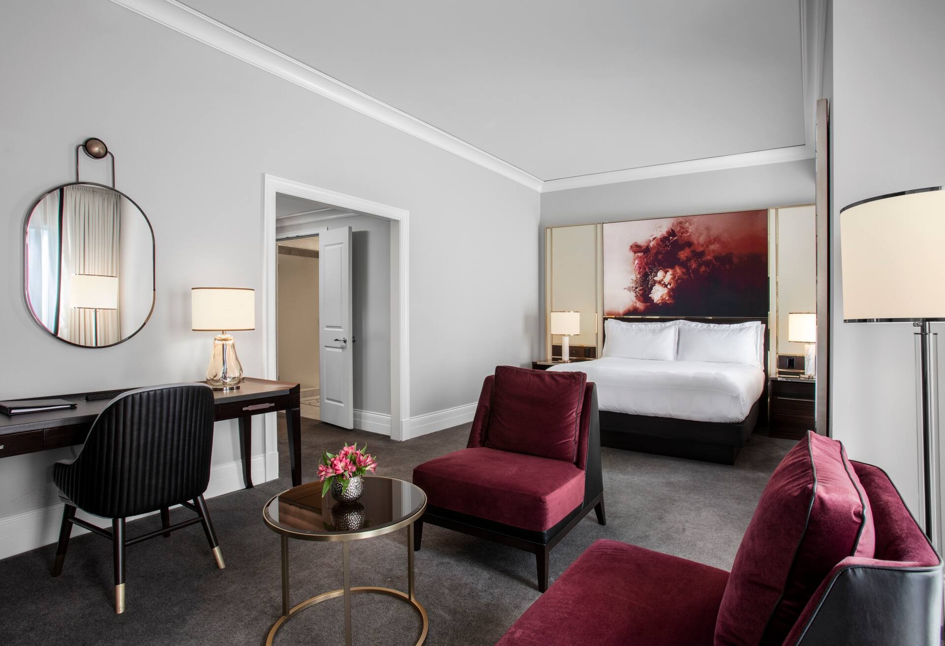 Deluxe King with Fireplace