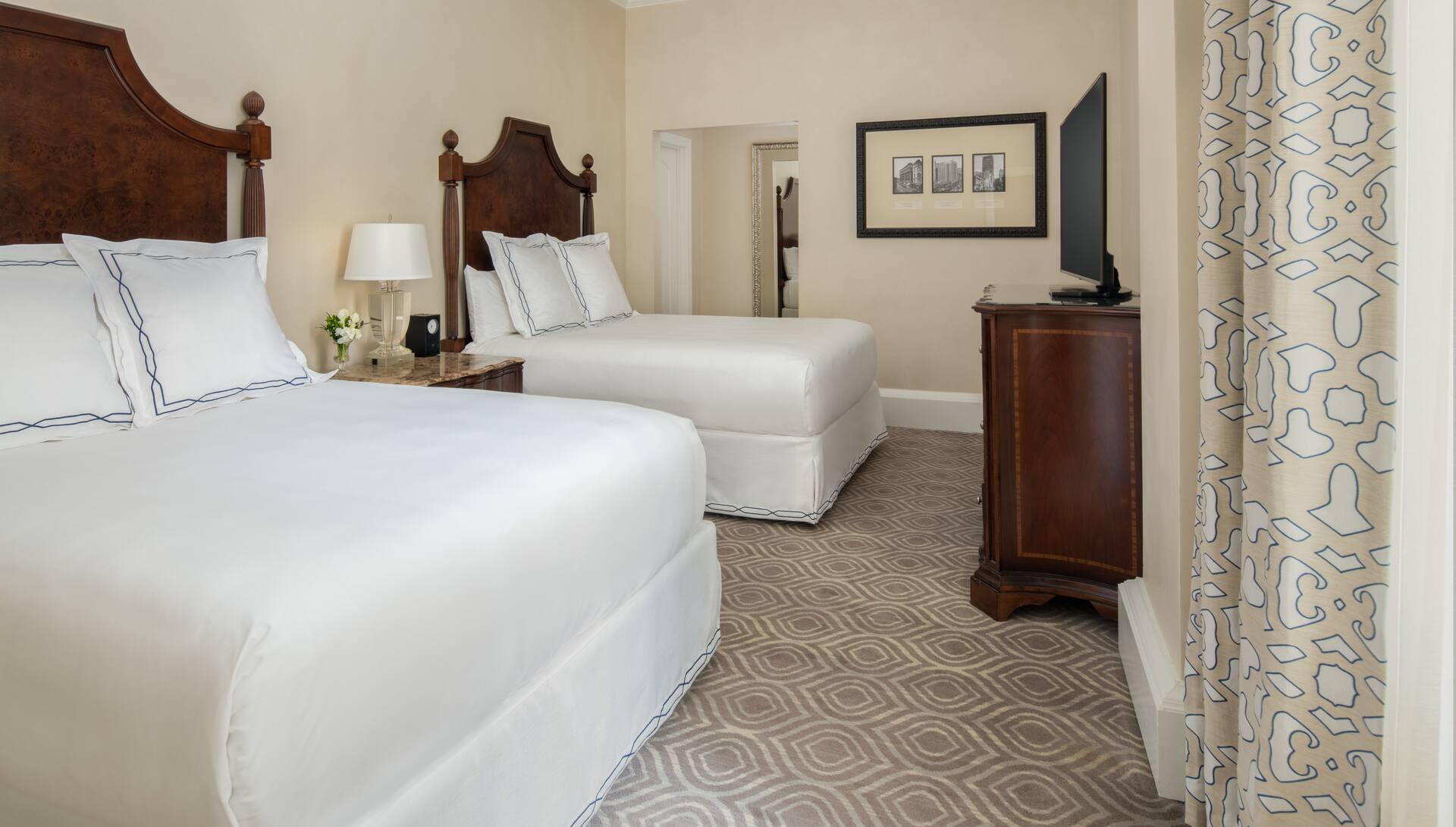 Two Queen Beds One Bedroom Suite