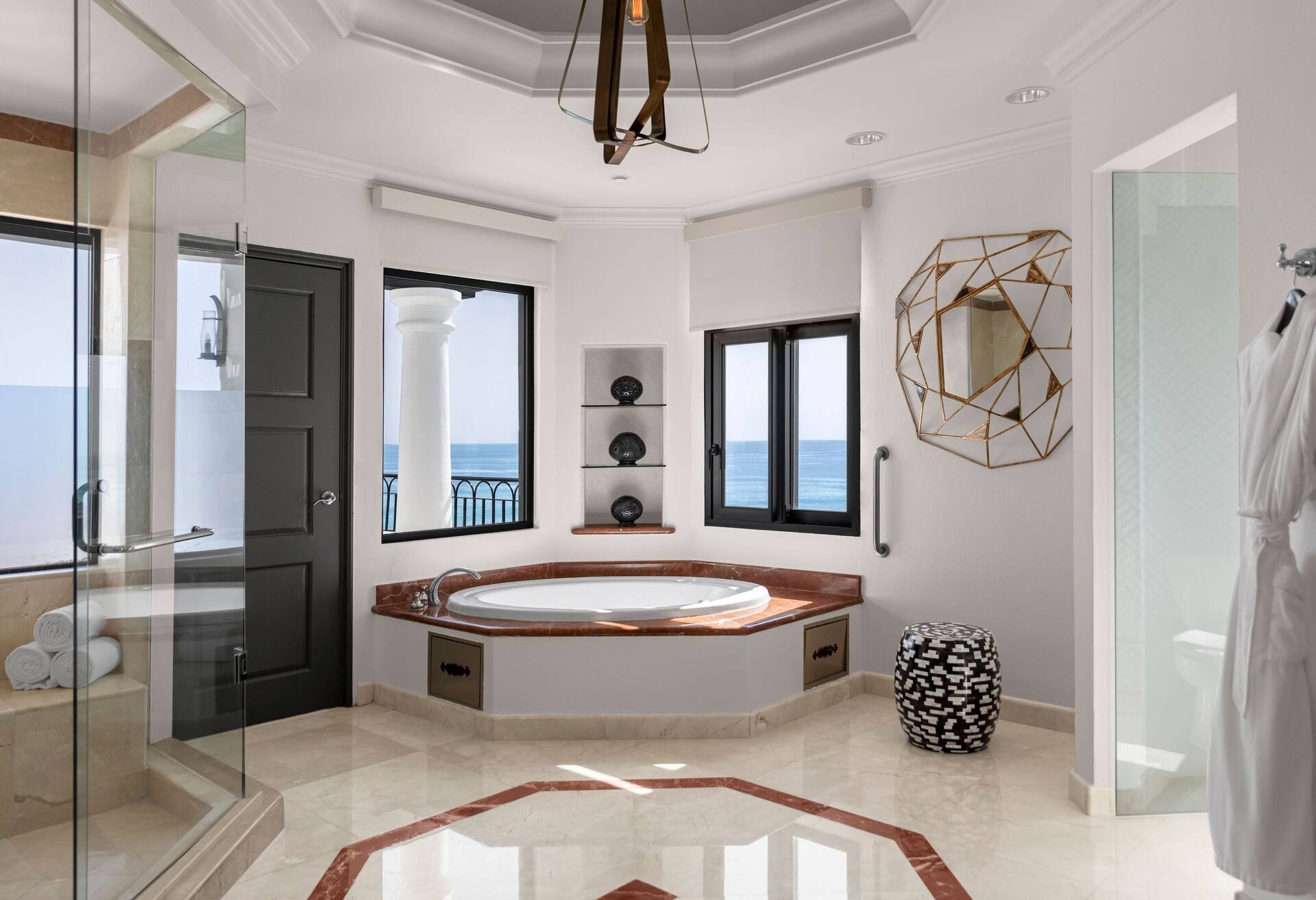 Deluxe Oceanfront Queen Room with Two Queen Beds and Balcony