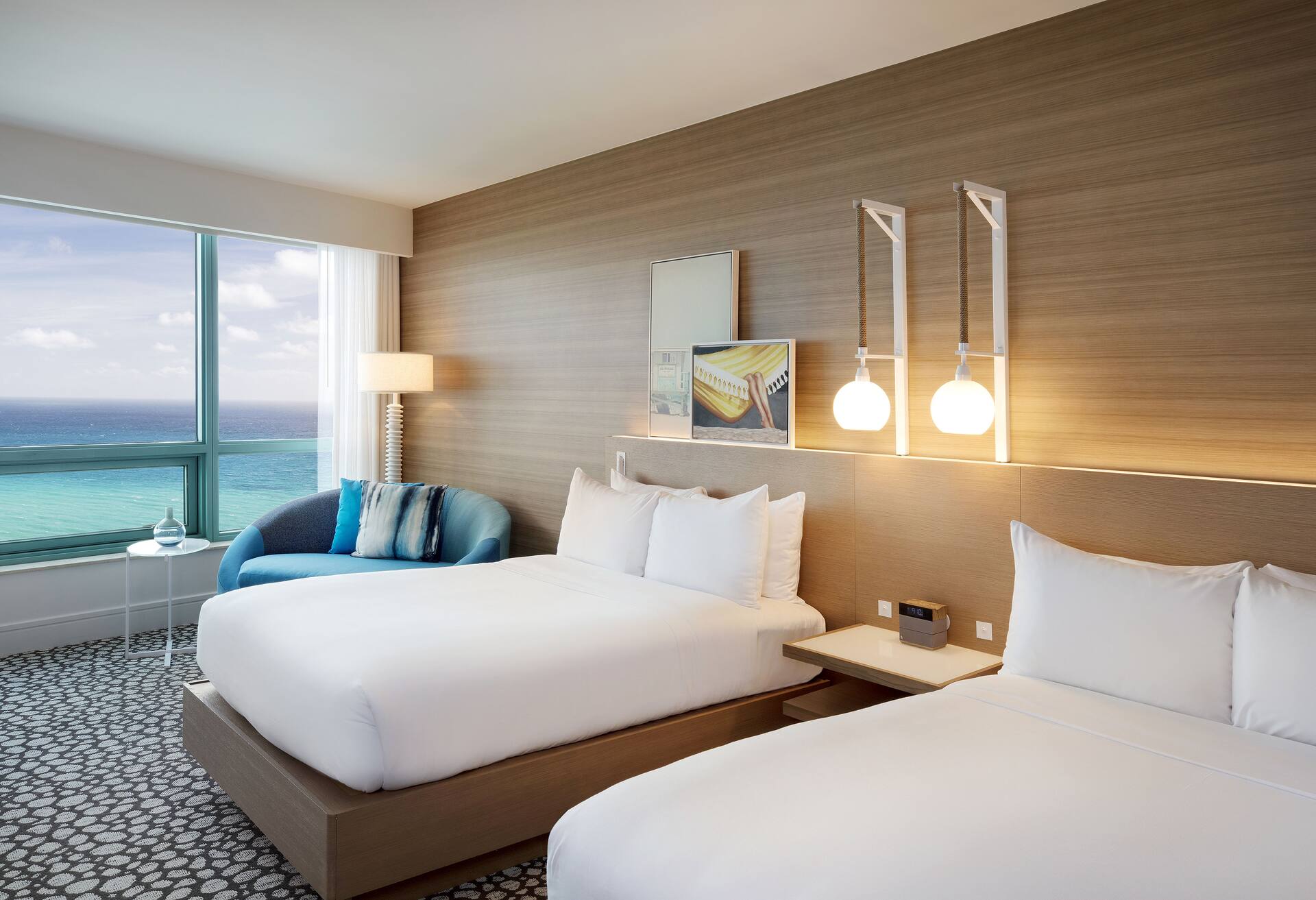 2 Double Beds - Ocean View photo 1