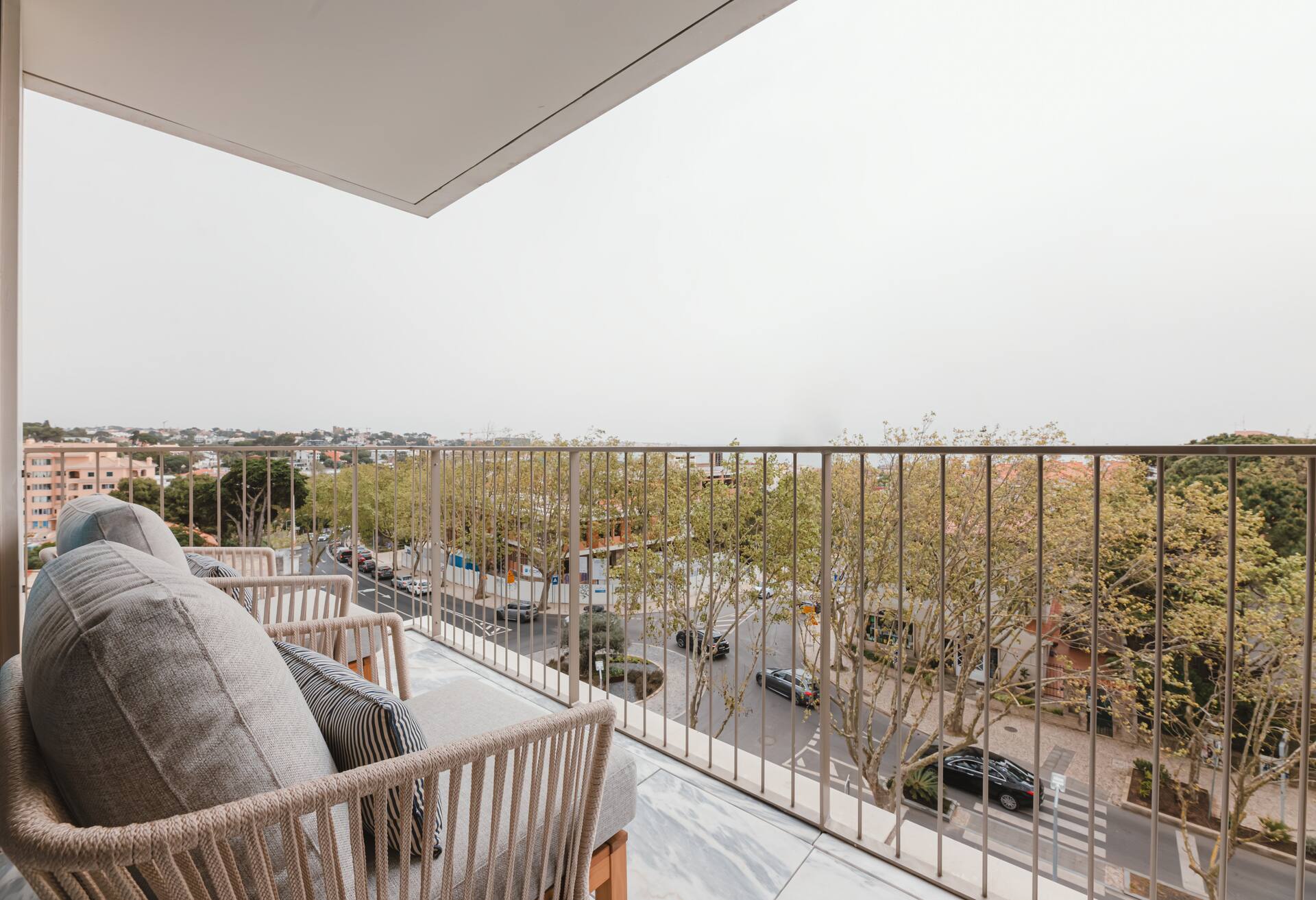 Twin Cascais Room with Ocean View and Balcony