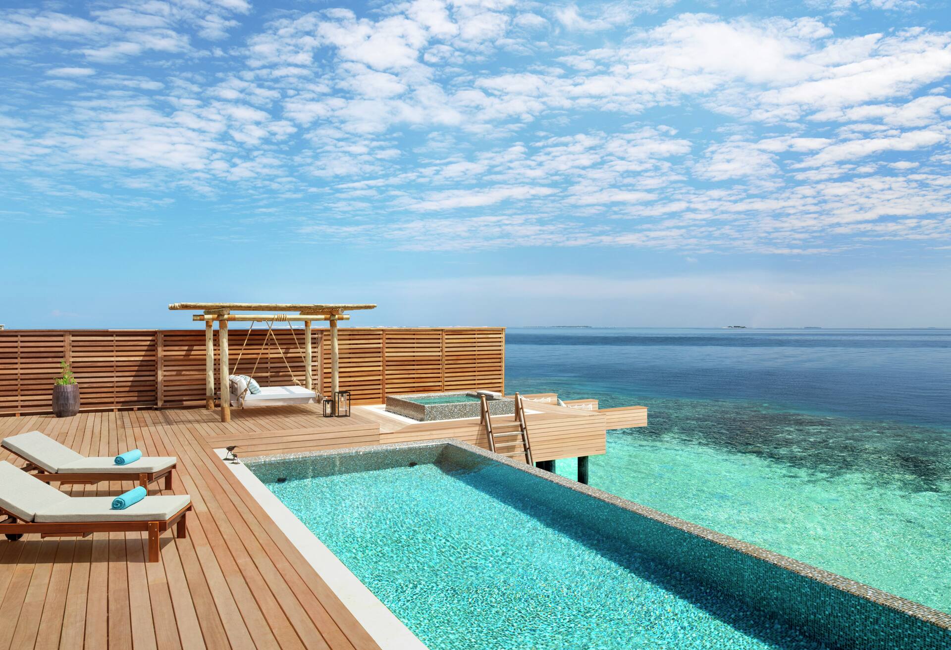 Three Bedroom Overwater Villa With Pool
