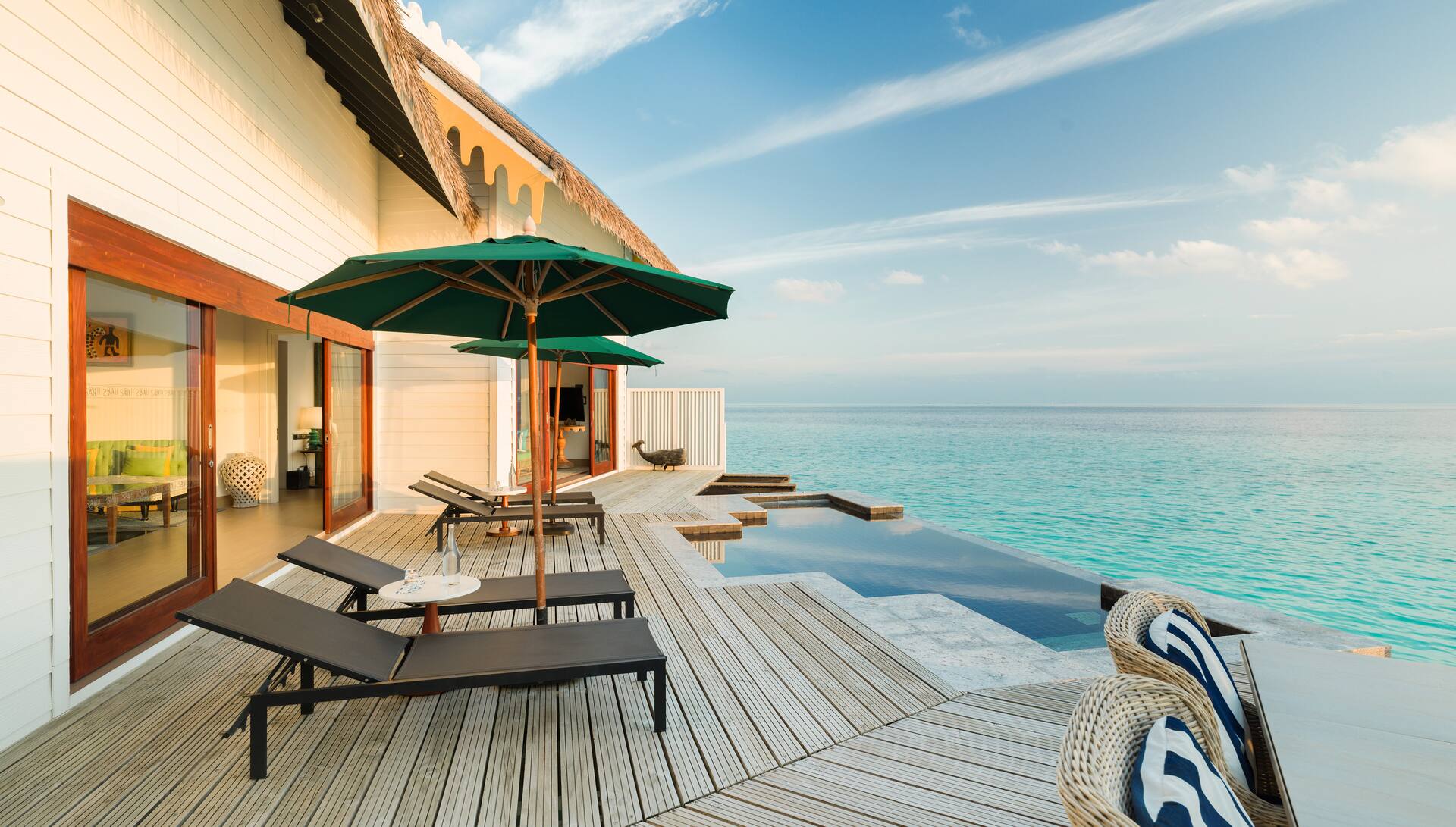 2 Bedroom Overwater Villa with Pool