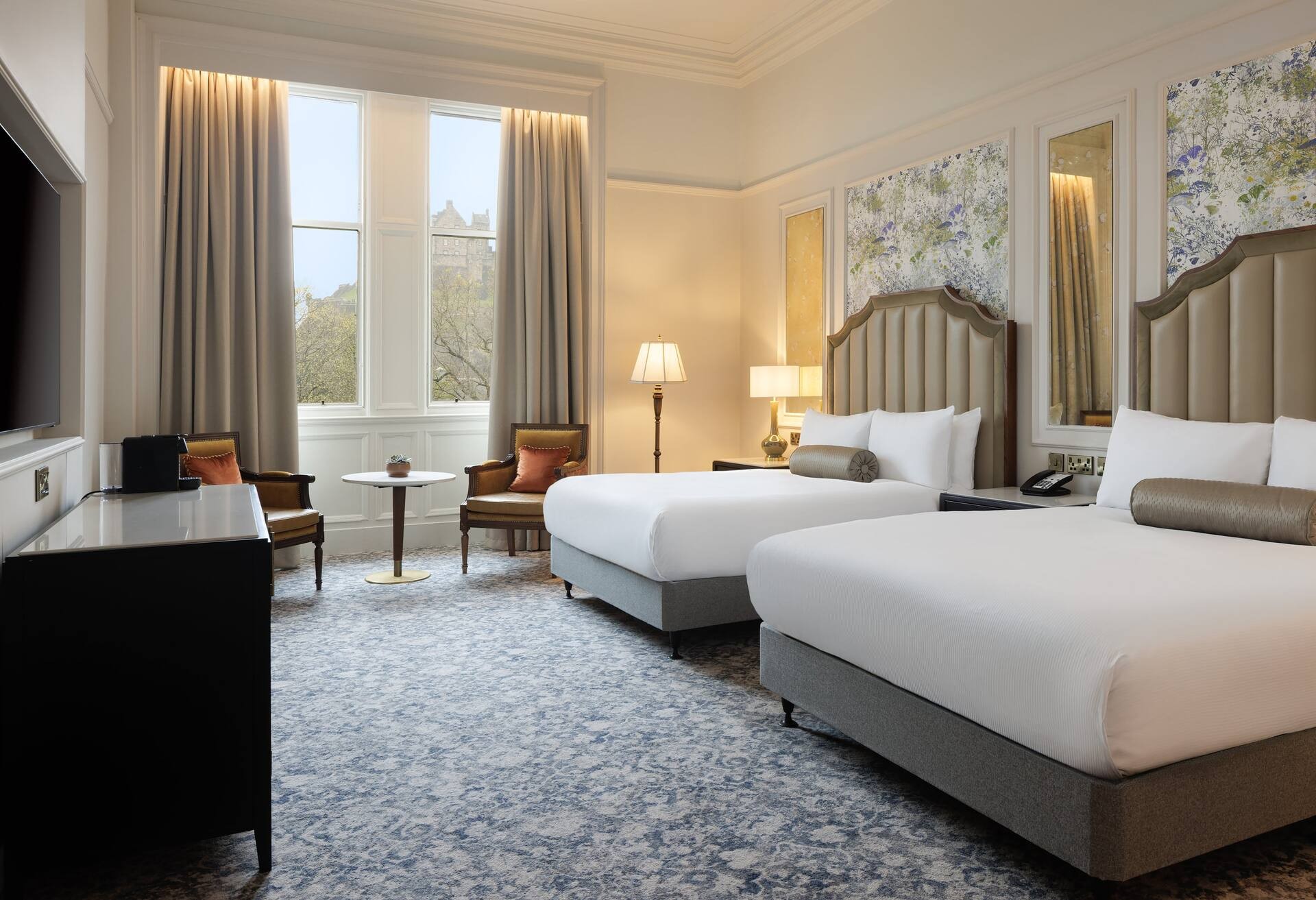 Two Queen Bed Premier Room with Castle View