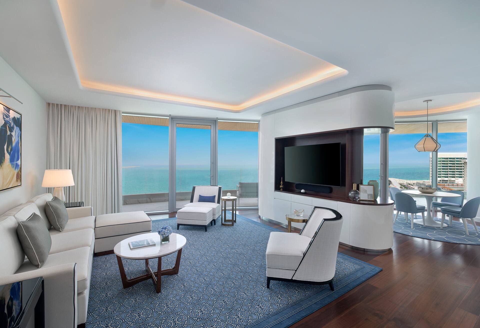 King One Bedroom Corner Residence W/ Sea View
