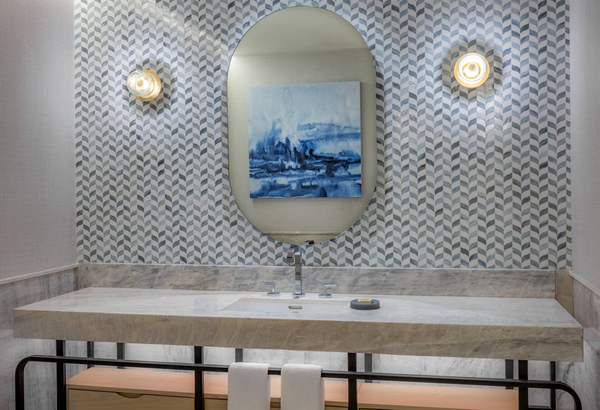 1 King Mobility Accessible W/ Roll-in Shower