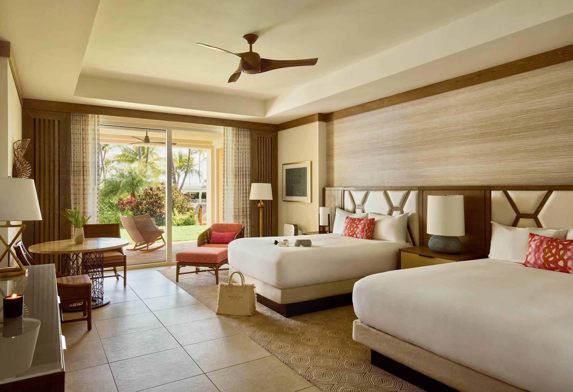 Wellness Room 2 Queen Kilolani Spa Amenities