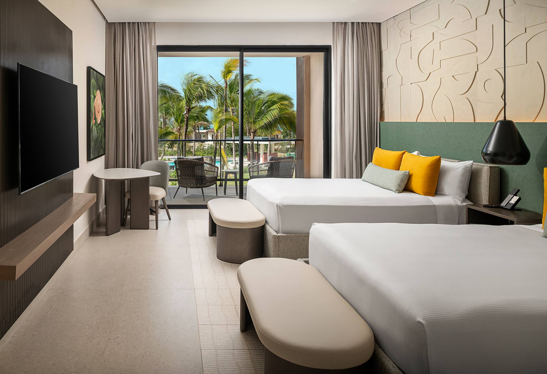 Club Azure Tropical View Room - 2 Queen Beds